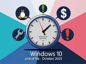 Windows 10 End of Life Cycle graphic